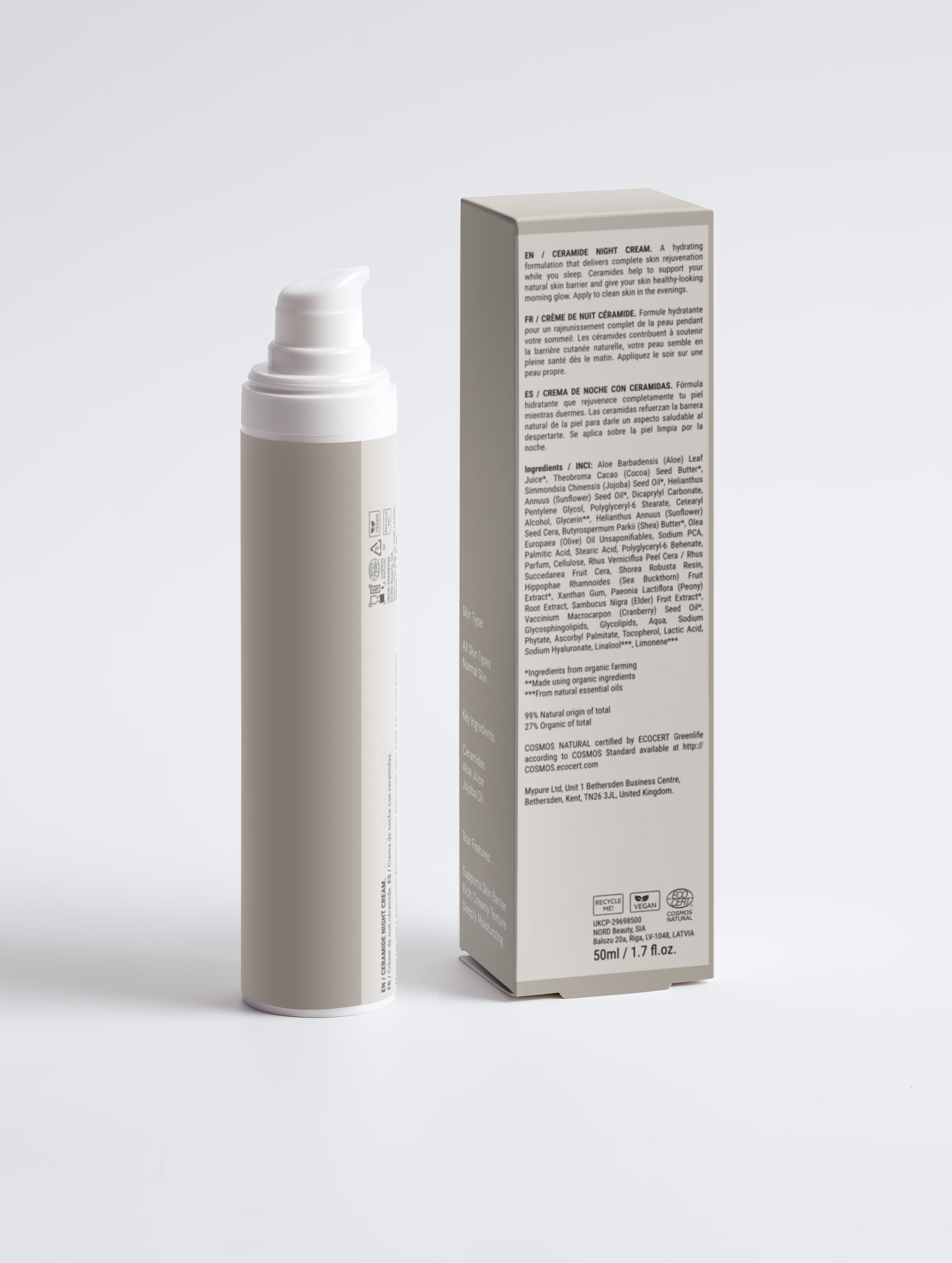MRLS Ceramide Hydrating Night Cream